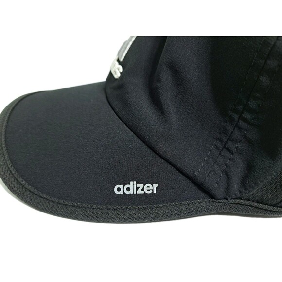 Adidas Adizero Climacool Hat One Size Black Strapback Cap Polyester Blend - Picture 2 of 7